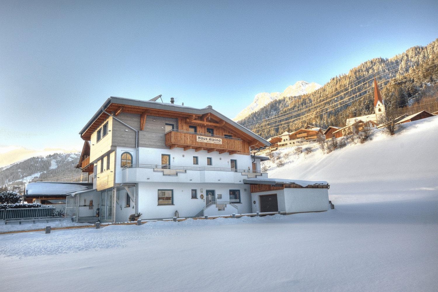 סן אנטון Gaestehaus Alpina מראה חיצוני תמונה